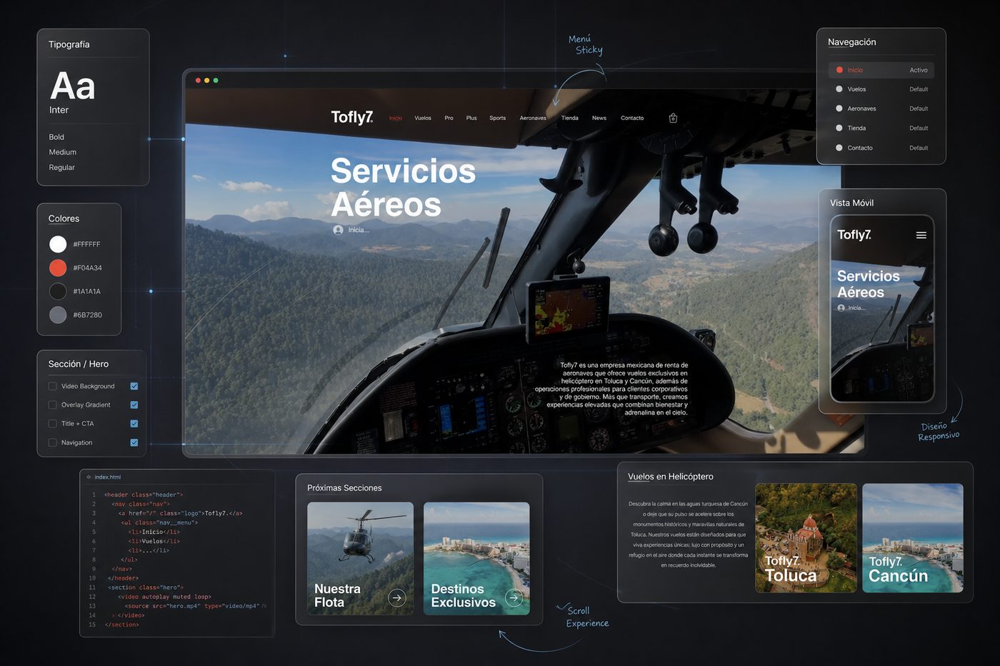 Tofly7 — sitio web